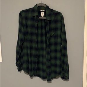 Gap flannel shirt size s